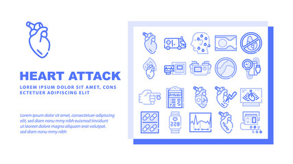 Cholesterol Overweight Landing Web Page Header Banner Template Vector. Cholesterol Overweight People And Diabetes Disease, Food Diary And Smart Scales Illustration