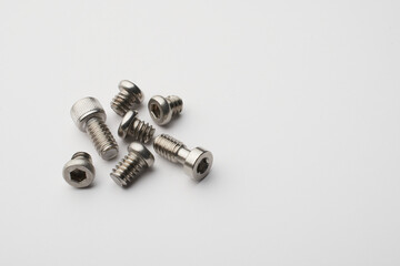 bolt crew set one two three four five six team hardware business group concept