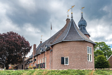 Fototapeta na wymiar Castle Coevorden (Kasteel Coevorden), Drenthe province, The Netherlands.