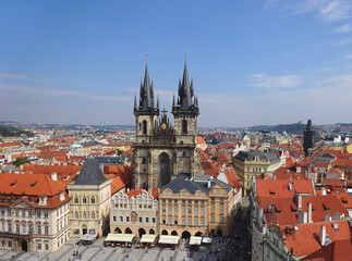 Obraz premium プラハの町