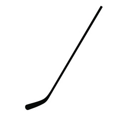 Hockey stick logo icon sign Realistic sport equipment symbol emblem Hand drawn Winter element competition Modern creative design ice style Fashion print clothes apparel greeting invitation card cover