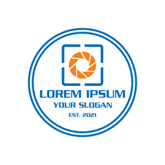 photography logo , technology logo vector