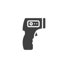 Infrared Thermometer vector icon