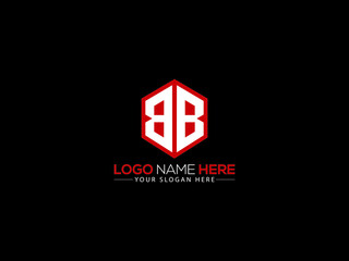 Letter BB Logo, creative bb logo icon vector for your brand - obrazy, fototapety, plakaty