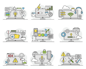 Desktop Computer and Laptop Monitor as Programmed Machine for Arithmetic or Logical Operation Vector Set