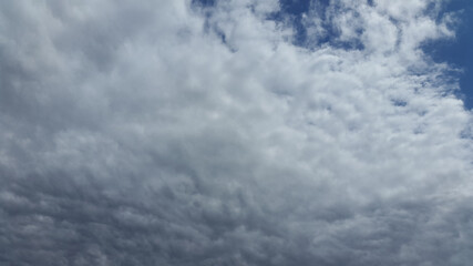 Pre-storm sky. Clouds and clouds in the sky