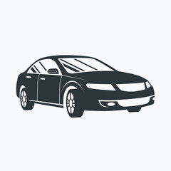 vehicle illustration, car icon, car vector.
