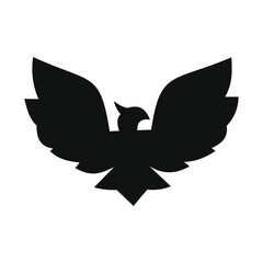 phoenix bird black logo