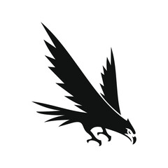 phoenix bird black logo