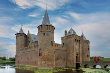 Fototapeta premium Muiderslot, Muiden, Noord-Holland Province, The Netherlands