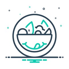 Mix icon for delicious