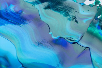 Colorful paint strokes as background