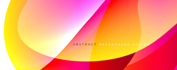 Trendy simple fluid color gradient abstract background with dynamic wave line effect. Vector Illustration For Wallpaper, Banner, Background, Card, Book Illustration, landing page