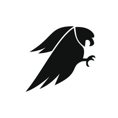 phoenix bird black logo 