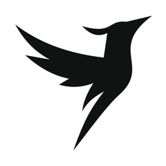 phoenix bird black logo 
