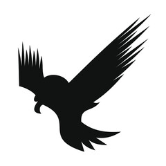 phoenix bird black logo 