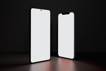 Smart Phones In Dark