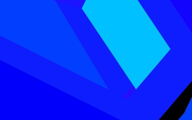 Dark Pink, Blue vector layout with hexagonal shapes.