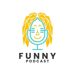 funny podcast inspiration logo