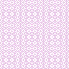 Pastel Christmas Fair Isle Seamless Pattern Background