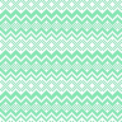 Pastel Christmas Fair Isle Seamless Pattern Background