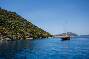A wonderful yacht trip to the sunken city of Kekova