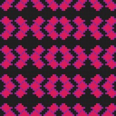 Purple Argyle Seamless Pattern Background