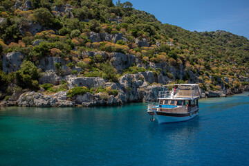 A wonderful yacht trip to the sunken city of Kekova