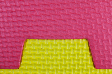 Texture colorful foam.