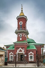 Fototapeta na wymiar Central Mosque, Astrakhan, Russia