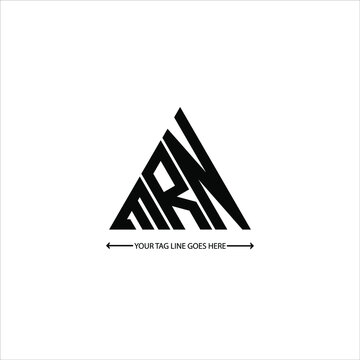 MRN letter logo creative design. MRN unique design