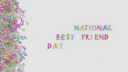 National best friend day