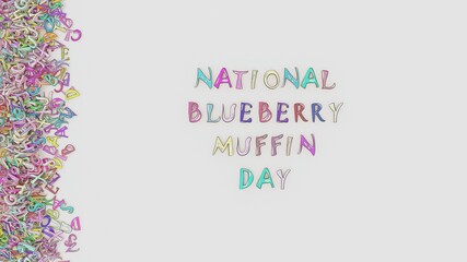 National blueberry muffin day