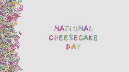 National cheesecake day