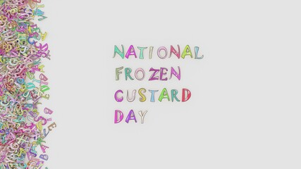 National frozen custard day