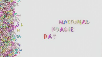 National hoagie day