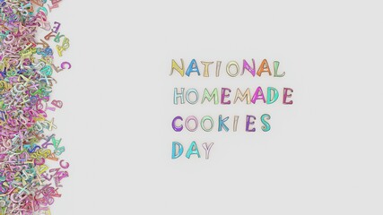 National homemade cookies day