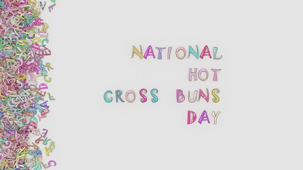 National hot cross buns day