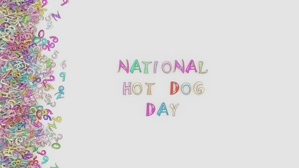 National hot dog day