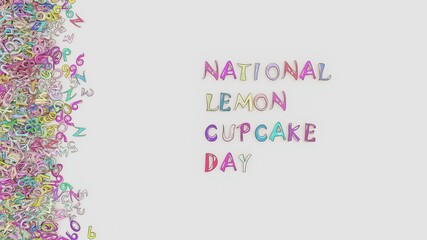 National lemon cupcake day