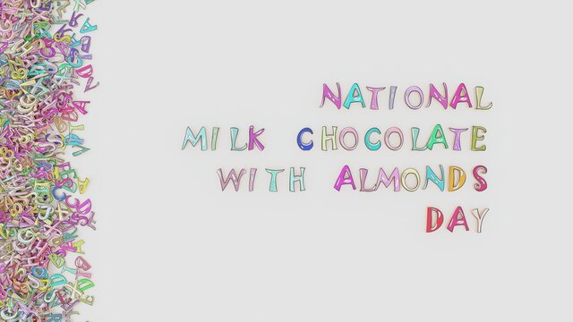 National Milk Chocolate With Almonds Day