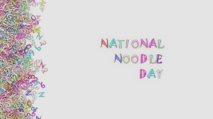 National noodle day