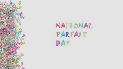 National parfait day