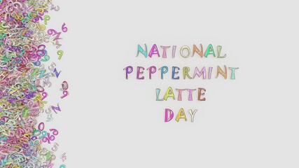 National peppermint latte day