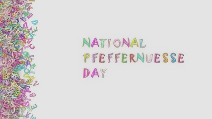 National pfeffernuesse day
