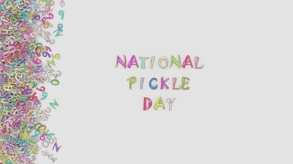 National pickle day