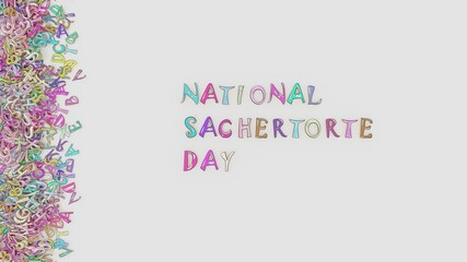 National spachertorte day