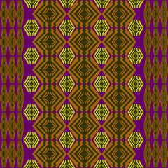 Seamless ethnic fabric pattern brown purple background,fashion fabric pattern,for printed products