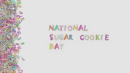National sugar cookie day