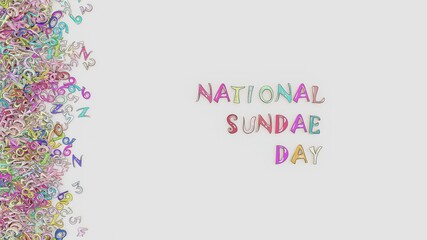 National sundae day